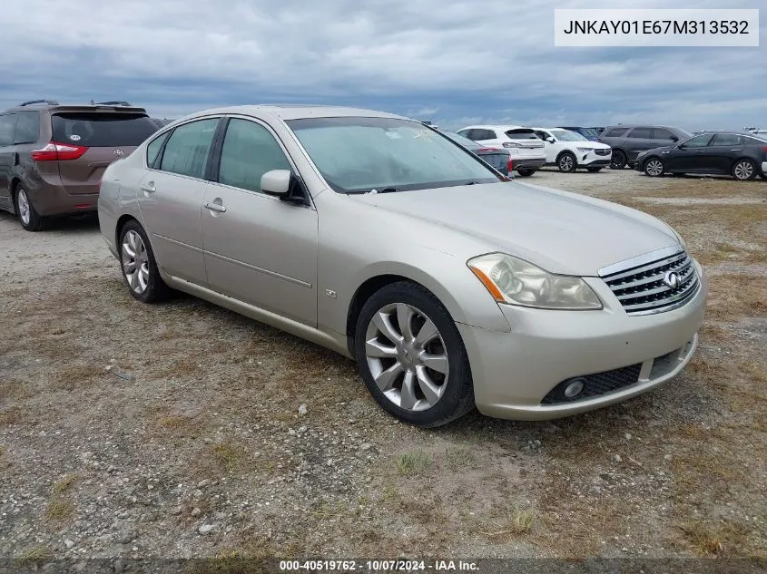 2007 Infiniti M35 Sport VIN: JNKAY01E67M313532 Lot: 40519762