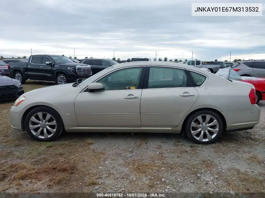 2007 Infiniti M35 Sport VIN: JNKAY01E67M313532 Lot: 40519762