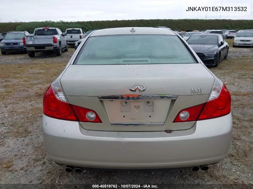 2007 Infiniti M35 Sport VIN: JNKAY01E67M313532 Lot: 40519762