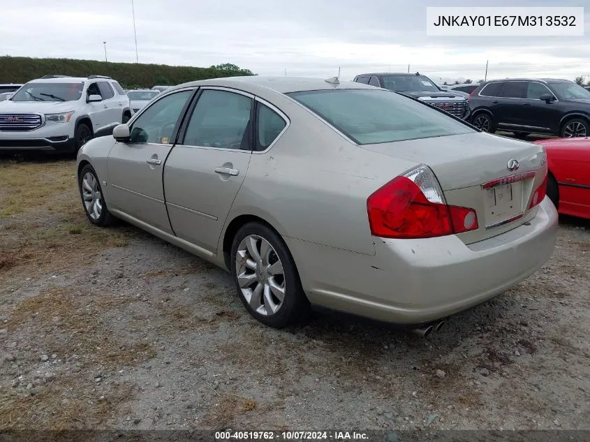 2007 Infiniti M35 Sport VIN: JNKAY01E67M313532 Lot: 40519762