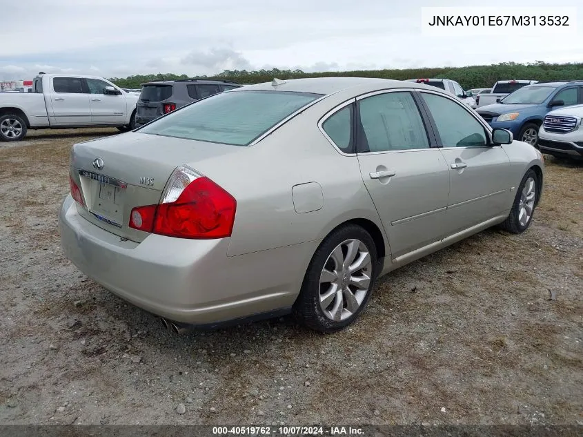 2007 Infiniti M35 Sport VIN: JNKAY01E67M313532 Lot: 40519762