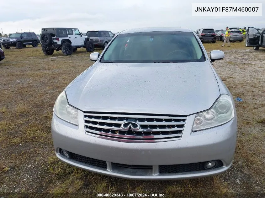 2007 Infiniti M35 Sport VIN: JNKAY01F87M460007 Lot: 40529343