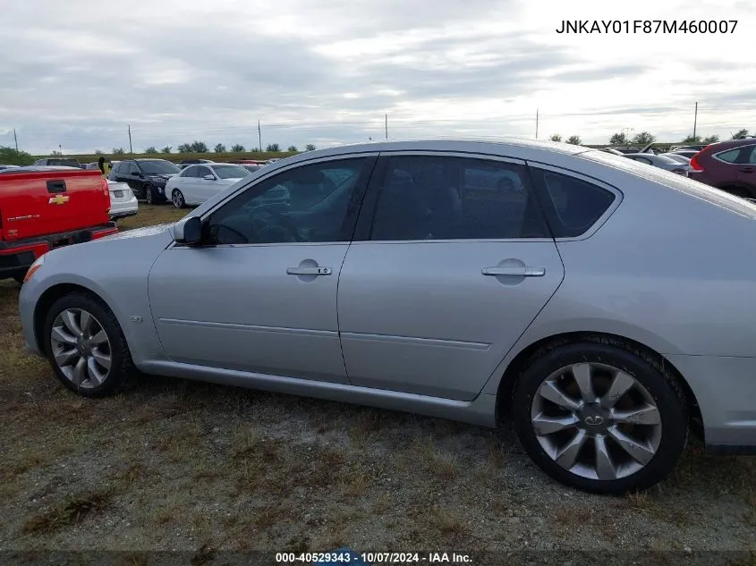 2007 Infiniti M35 Sport VIN: JNKAY01F87M460007 Lot: 40529343