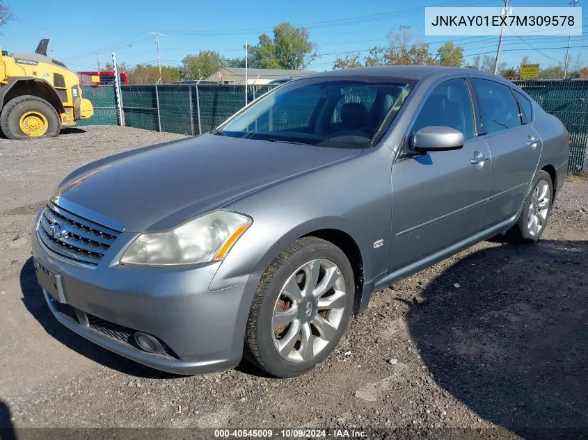 2007 Infiniti M35 Sport VIN: JNKAY01EX7M309578 Lot: 40545009