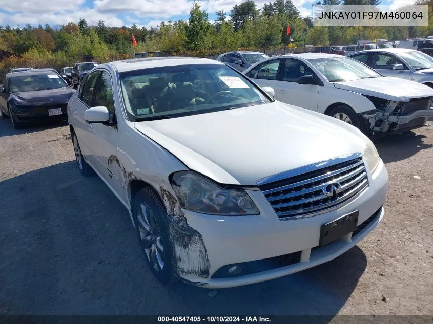 2007 Infiniti M35X VIN: JNKAY01F97M460064 Lot: 40547405