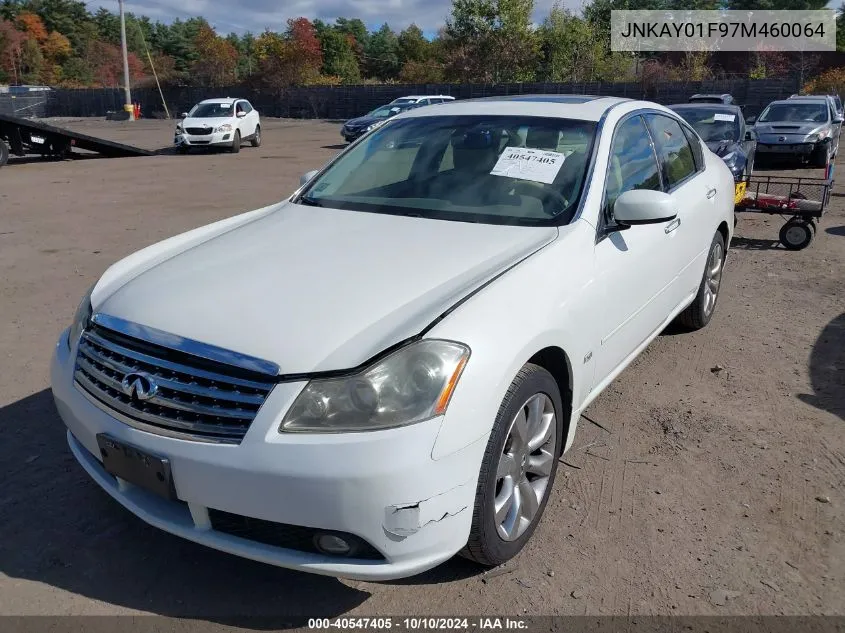 2007 Infiniti M35X VIN: JNKAY01F97M460064 Lot: 40547405