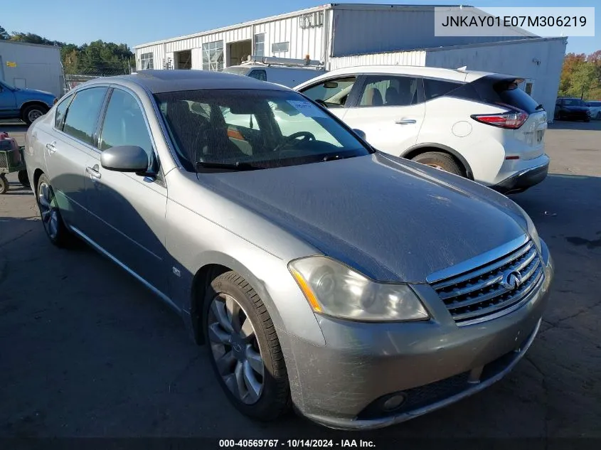 2007 Infiniti M35 Sport VIN: JNKAY01E07M306219 Lot: 40569767