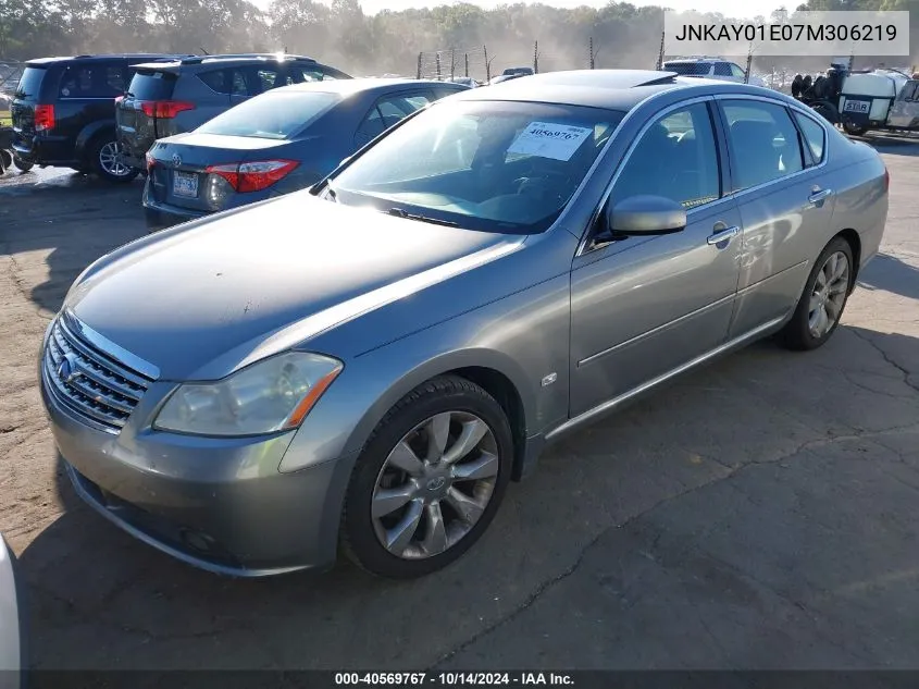 2007 Infiniti M35 Sport VIN: JNKAY01E07M306219 Lot: 40569767