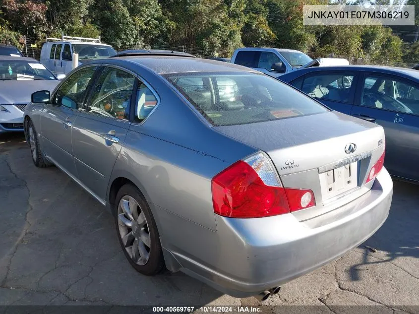 2007 Infiniti M35 Sport VIN: JNKAY01E07M306219 Lot: 40569767