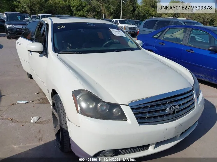 2007 Infiniti M35 Sport VIN: JNKAY01E27M309378 Lot: 40589619