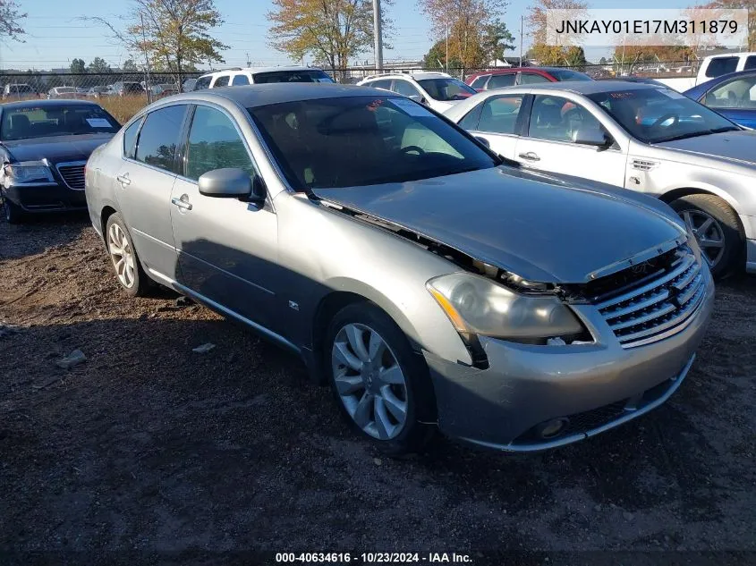 2007 Infiniti M35 VIN: JNKAY01E17M311879 Lot: 40634616