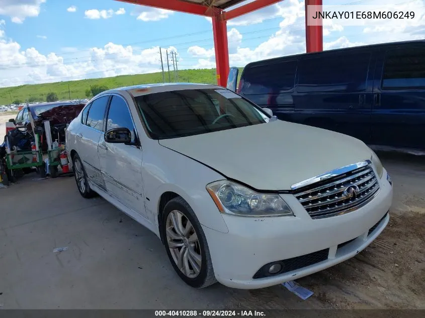 2008 Infiniti M35 VIN: JNKAY01E68M606249 Lot: 40410288