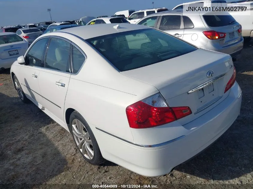 2008 Infiniti M35 Sport VIN: JNKAY01E68M602797 Lot: 40544989