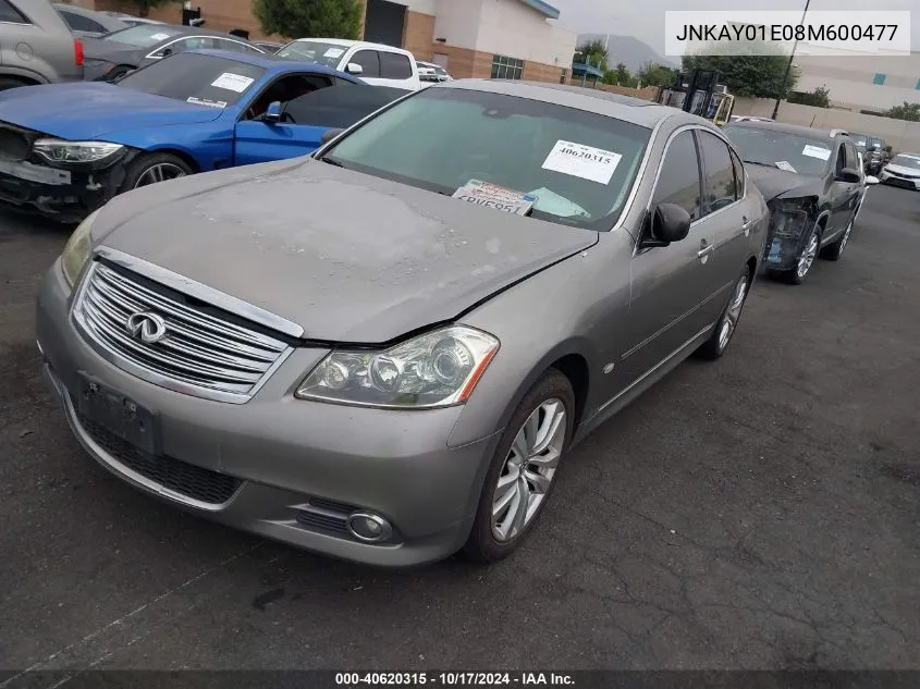 JNKAY01E08M600477 2008 Infiniti M35