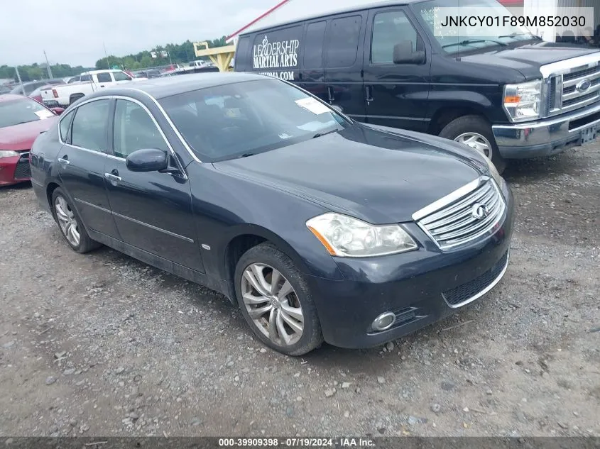 2009 Infiniti M35X VIN: JNKCY01F89M852030 Lot: 39909398