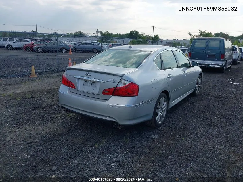 2009 Infiniti M35X VIN: JNKCY01F69M853032 Lot: 40157628