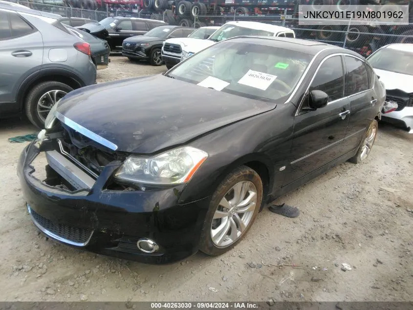 2009 Infiniti M35 Sport VIN: JNKCY01E19M801962 Lot: 40263030