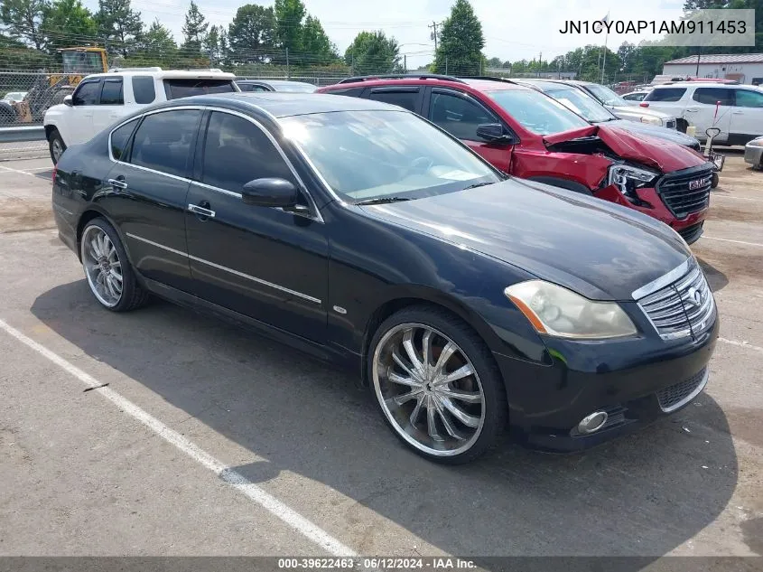 2010 Infiniti M35 VIN: JN1CY0AP1AM911453 Lot: 39622463