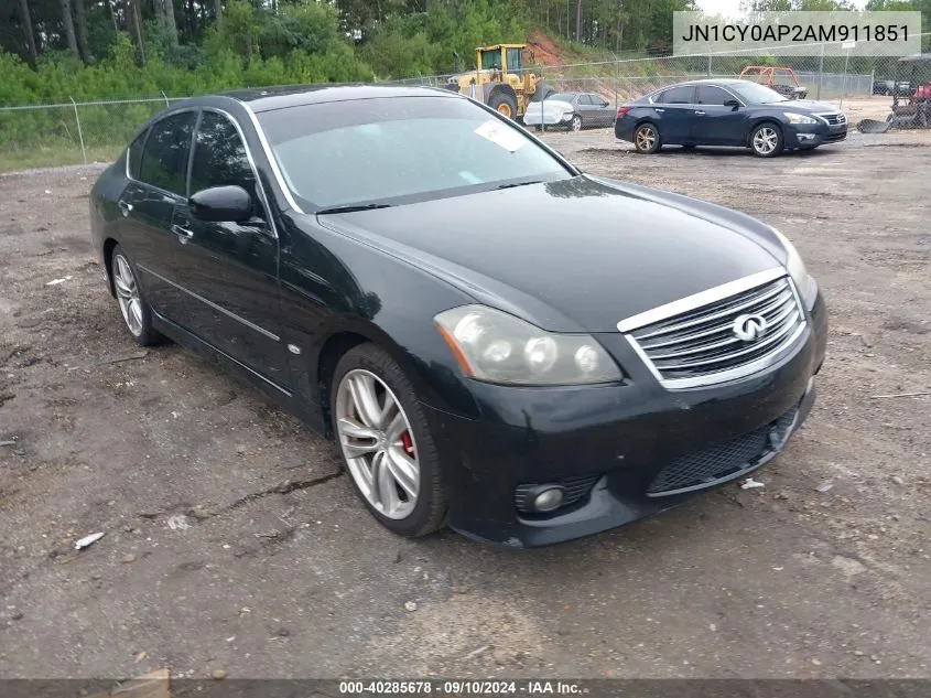 JN1CY0AP2AM911851 2010 Infiniti M35