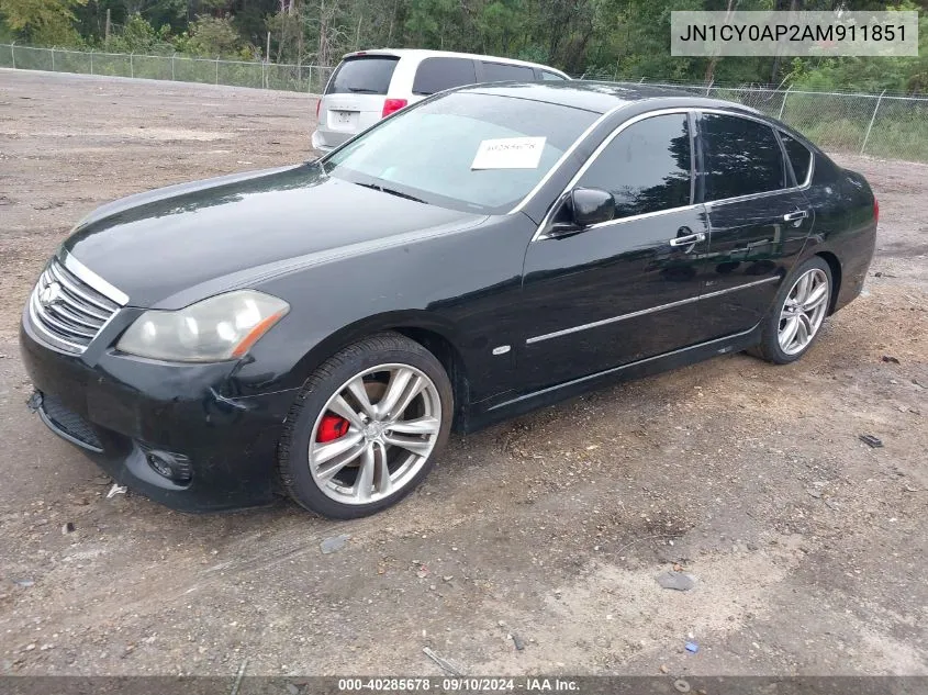 JN1CY0AP2AM911851 2010 Infiniti M35