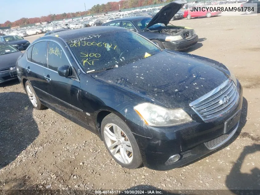 JN1CY0AR8AM961784 2010 Infiniti M35X