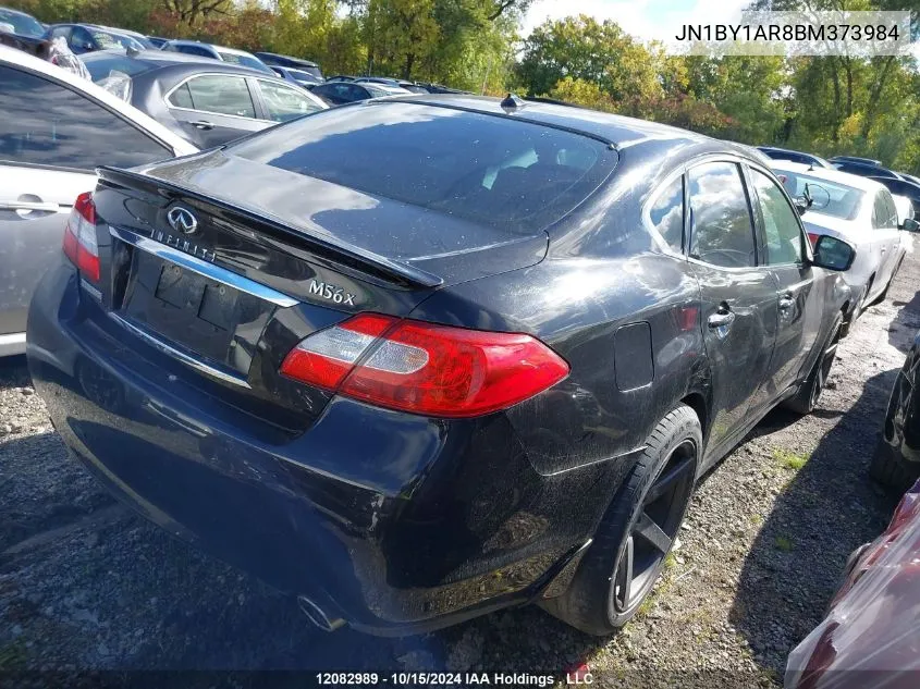 2011 Infiniti M37 VIN: JN1BY1AR8BM373984 Lot: 12082989