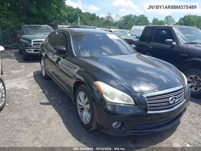 2011 Infiniti M37X VIN: JN1BY1AR8BM375489 Lot: 39485908