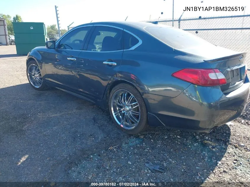 JN1BY1AP1BM326519 2011 Infiniti M37