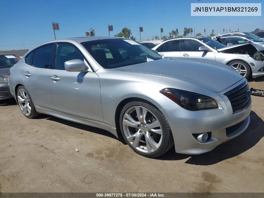 2011 Infiniti M37 VIN: JN1BY1AP1BM321269 Lot: 39977275