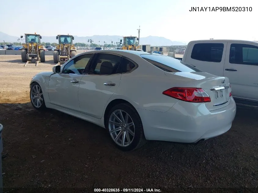 JN1AY1AP9BM520310 2011 Infiniti M56