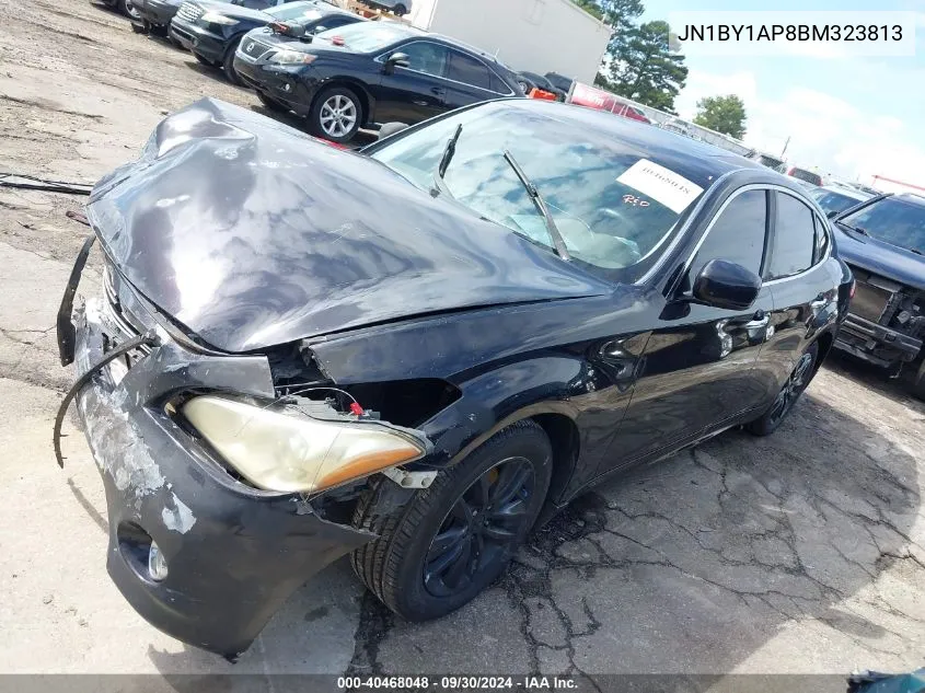 2011 Infiniti M37 VIN: JN1BY1AP8BM323813 Lot: 40468048