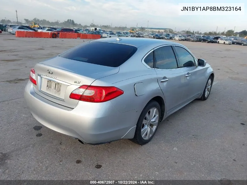 2011 Infiniti M37 VIN: JN1BY1AP8BM323164 Lot: 40672507