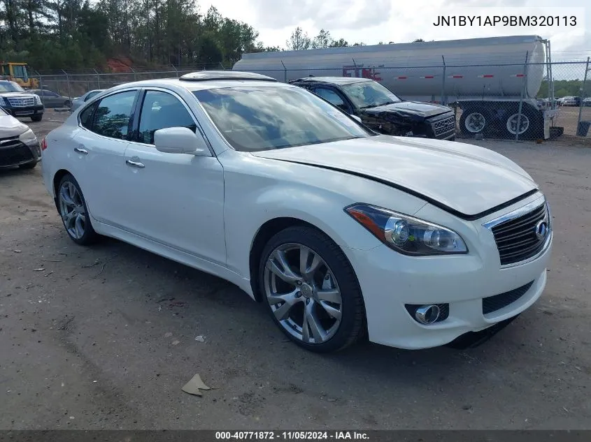 2011 Infiniti M37 VIN: JN1BY1AP9BM320113 Lot: 40771872