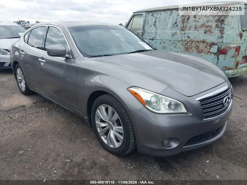 2011 Infiniti M37 VIN: JN1BY1APXBM324235 Lot: 40819118