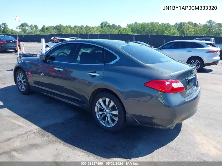 JN1BY1AP0CM333320 2012 Infiniti M37