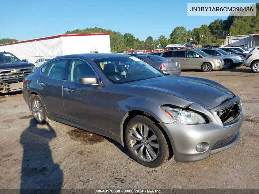 2012 Infiniti M37X VIN: JN1BY1AR6CM396486 Lot: 40176688