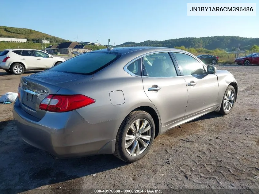 2012 Infiniti M37X VIN: JN1BY1AR6CM396486 Lot: 40176688