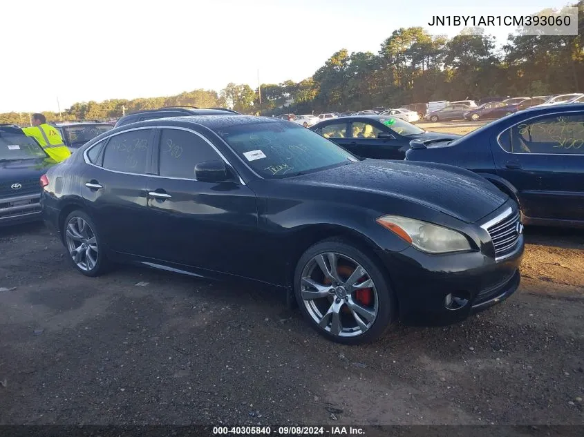 2012 Infiniti M37X VIN: JN1BY1AR1CM393060 Lot: 40305840