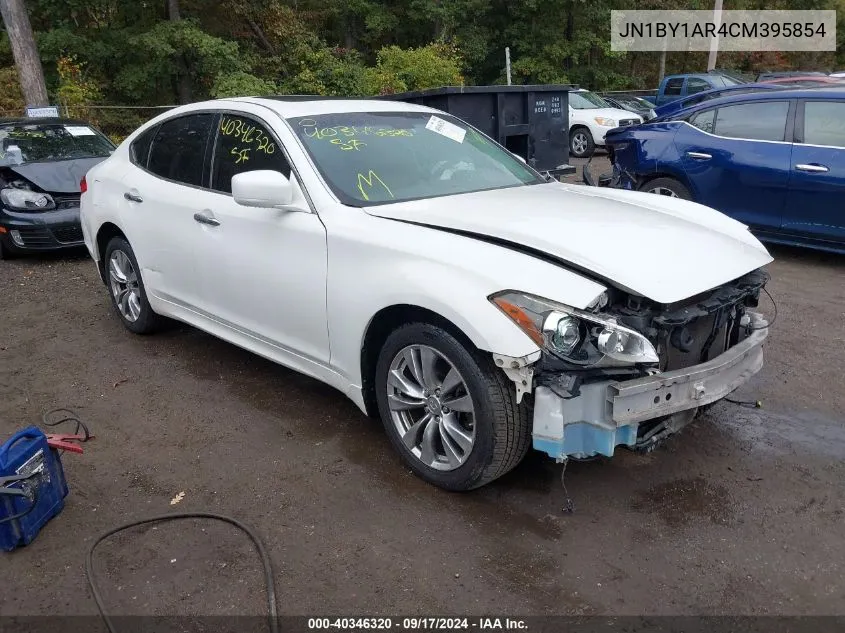 2012 Infiniti M37X X VIN: JN1BY1AR4CM395854 Lot: 40346320