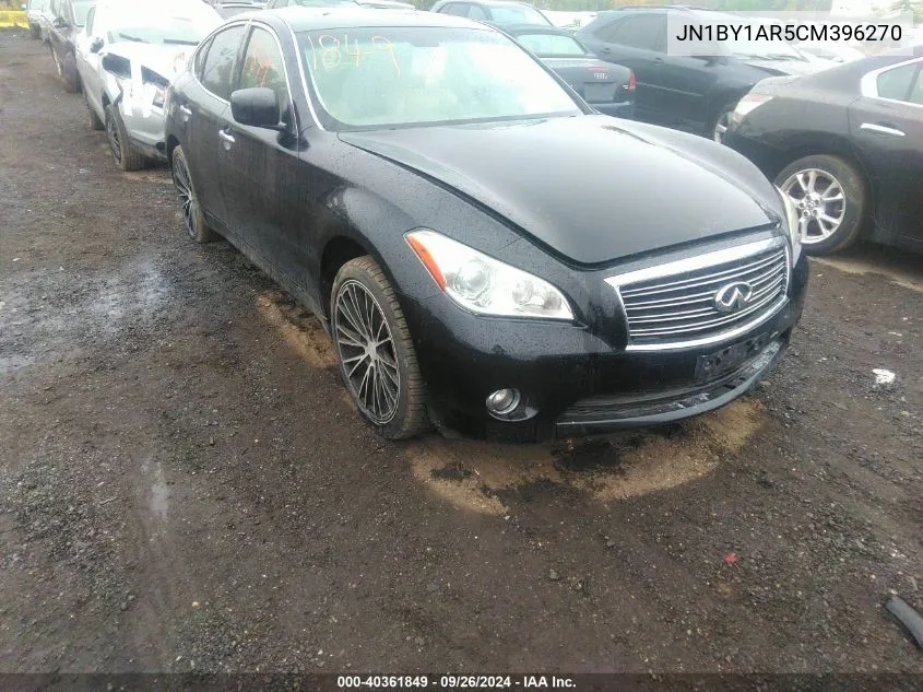 2012 Infiniti M37X VIN: JN1BY1AR5CM396270 Lot: 40361849