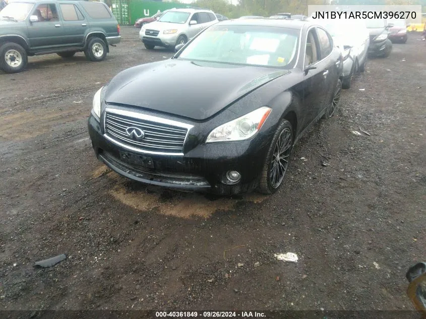 2012 Infiniti M37X VIN: JN1BY1AR5CM396270 Lot: 40361849