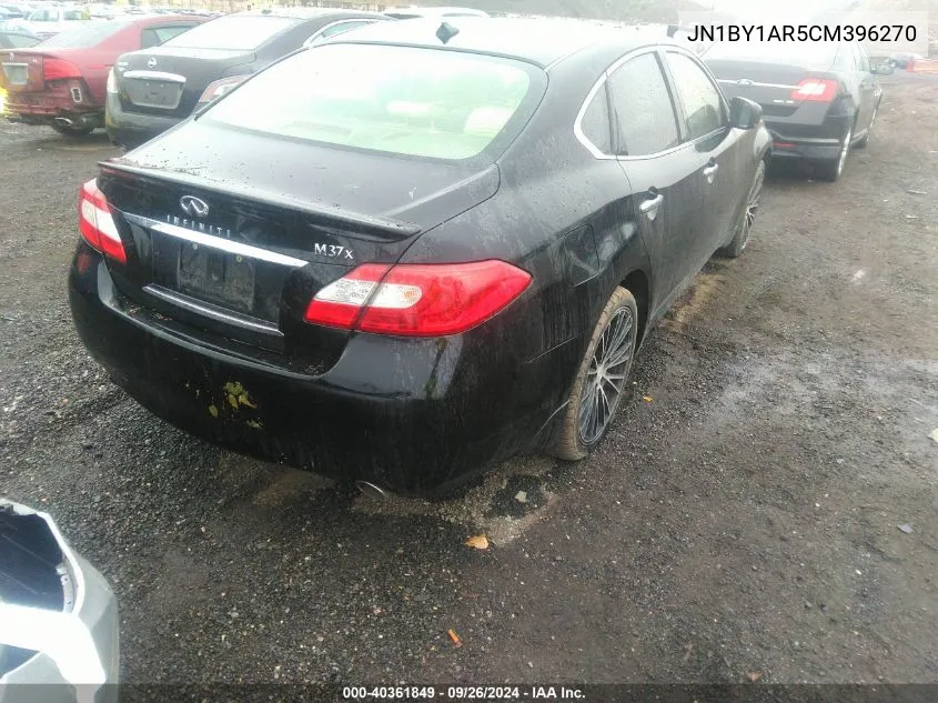 2012 Infiniti M37X VIN: JN1BY1AR5CM396270 Lot: 40361849