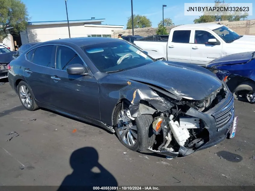 2012 Infiniti M37 VIN: JN1BY1AP2CM332623 Lot: 40553891