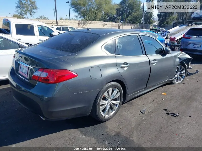 2012 Infiniti M37 VIN: JN1BY1AP2CM332623 Lot: 40553891