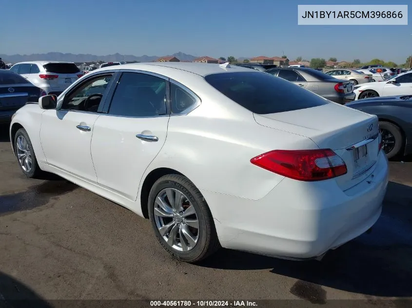 2012 Infiniti M37X VIN: JN1BY1AR5CM396866 Lot: 40561780