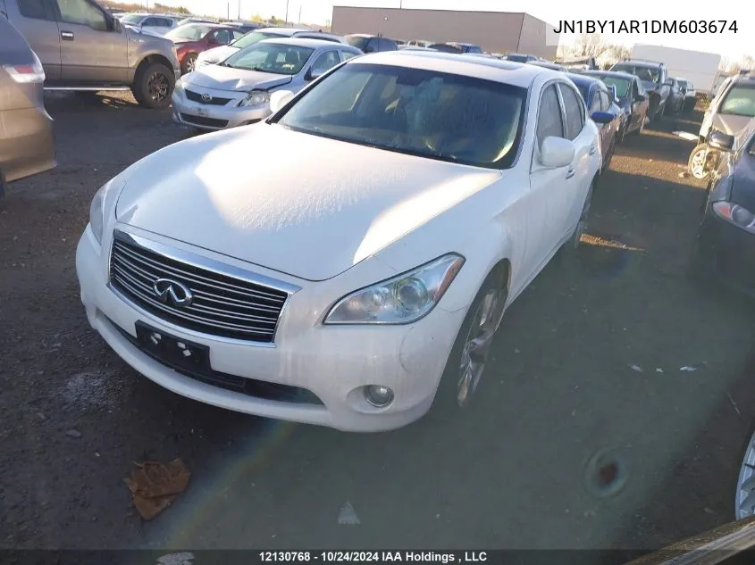 2013 Infiniti M37 VIN: JN1BY1AR1DM603674 Lot: 12130768