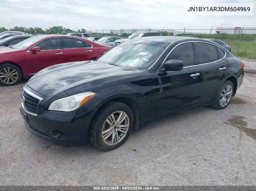 2013 Infiniti M37X VIN: JN1BY1AR3DM604969 Lot: 39322639