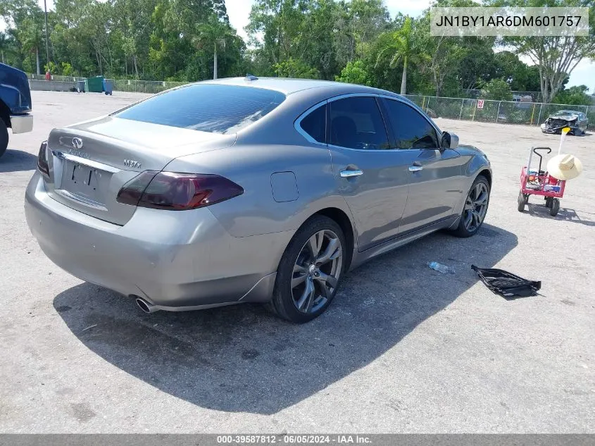 2013 Infiniti M37X VIN: JN1BY1AR6DM601757 Lot: 39587812