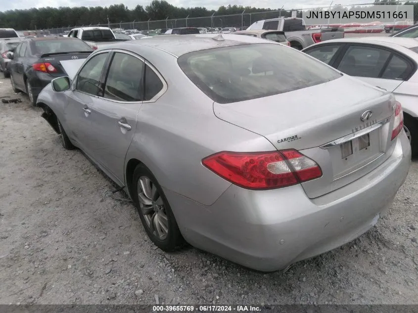 2013 Infiniti M37 VIN: JN1BY1AP5DM511661 Lot: 39655769