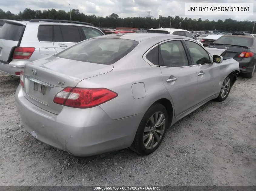 2013 Infiniti M37 VIN: JN1BY1AP5DM511661 Lot: 39655769